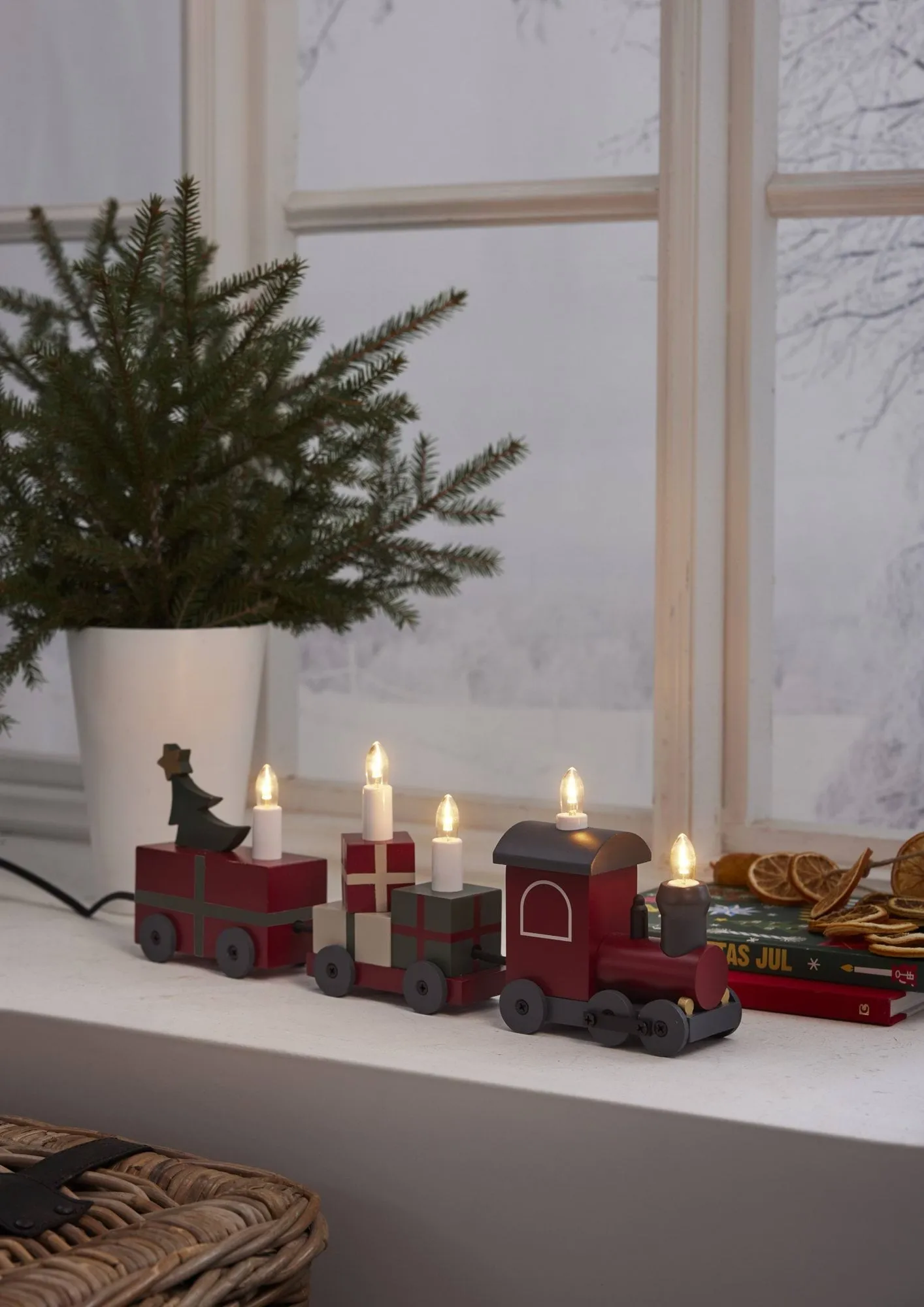 Weihnachtszug-Adventsleuchter, Multi Star Trading