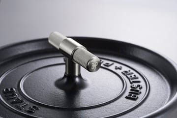 Buster & Punch T-förmiger Knopf 8 cm - Edelstahl - STAUB