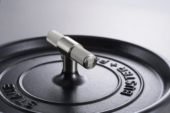 Buster & Punch T-förmiger Knopf 8 cm, Edelstahl STAUB