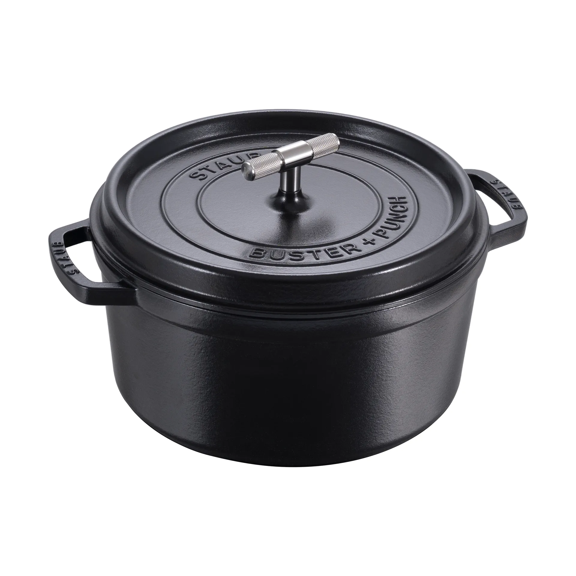 Buster & Punch Topf Gusseisen Edelstahl, 6,75 L STAUB