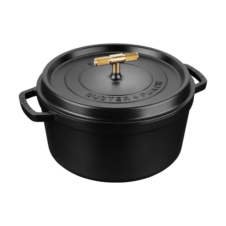 Buster & Punch Topf Gusseisen Messing - 6,75 L - STAUB