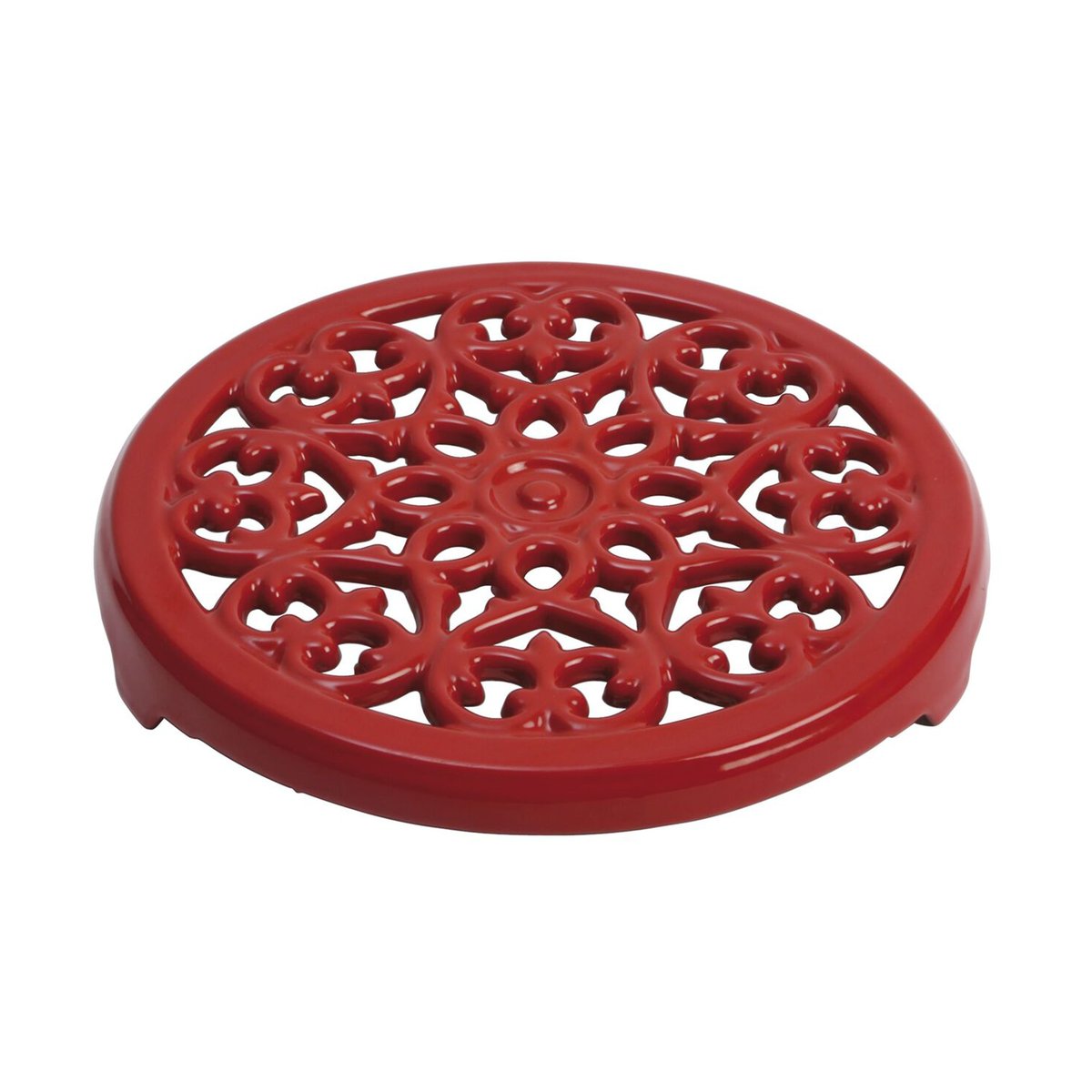 STAUB Lilly Untersetzer aus Gusseisen Ø23cm Kirsche