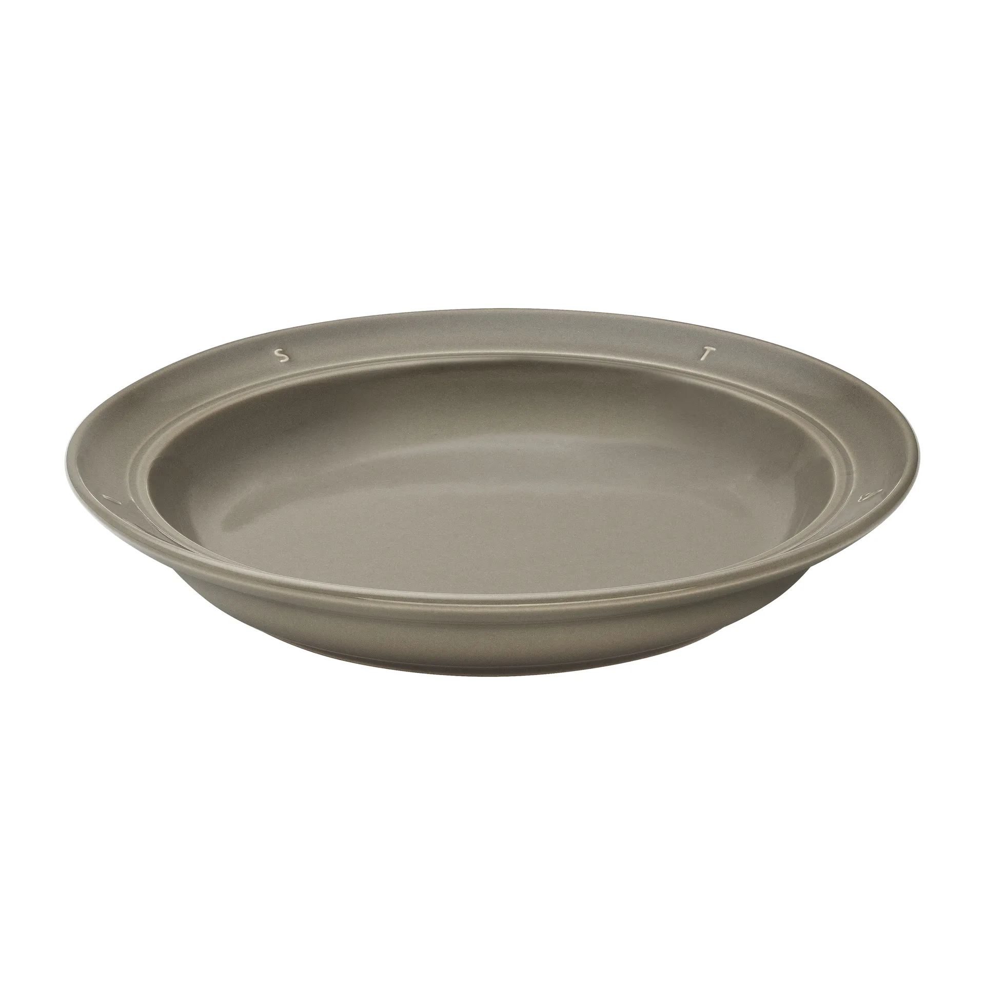 Staub Boussole Teller tief Ø24cm, Graphite grey STAUB