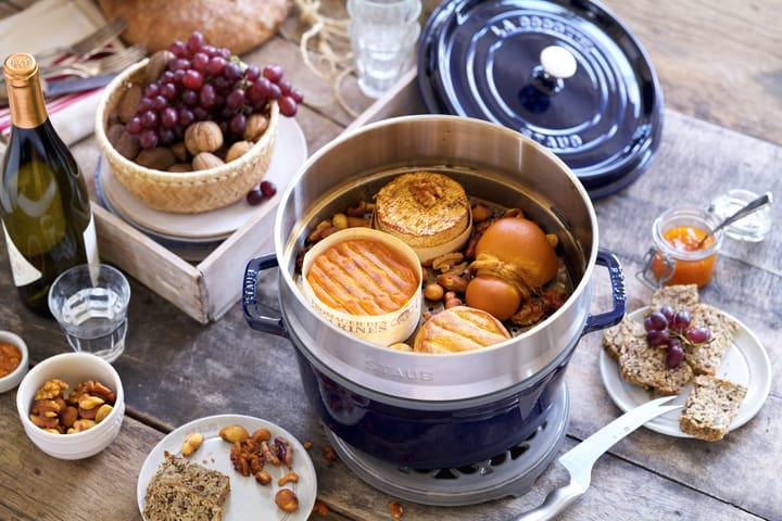 Staub Dampfgarer Einsatz Topf Ø26 cm, Edelstahl STAUB