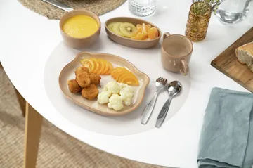 Staub Kindergeschirr 4 Teile - Braun - STAUB