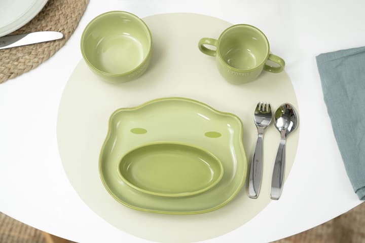 Staub Kindergeschirr 4 Teile, Grün STAUB