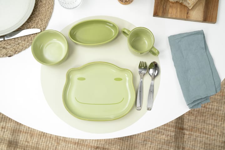 Staub Kindergeschirr 4 Teile, Grün STAUB