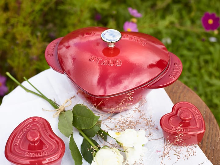 Staub La Cocotte Herzform 1,75 L, Rot STAUB