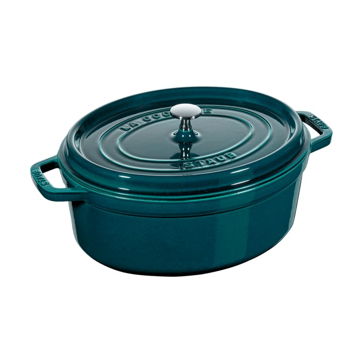 Staub La Cocotte ovaler Topf Gusseisen 8 L - La Mer - STAUB