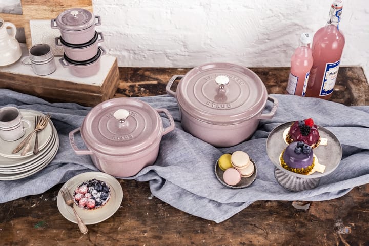 Staub La Cocotte runder Topf Gusseisen 3,8 L, Cherry Blossom STAUB