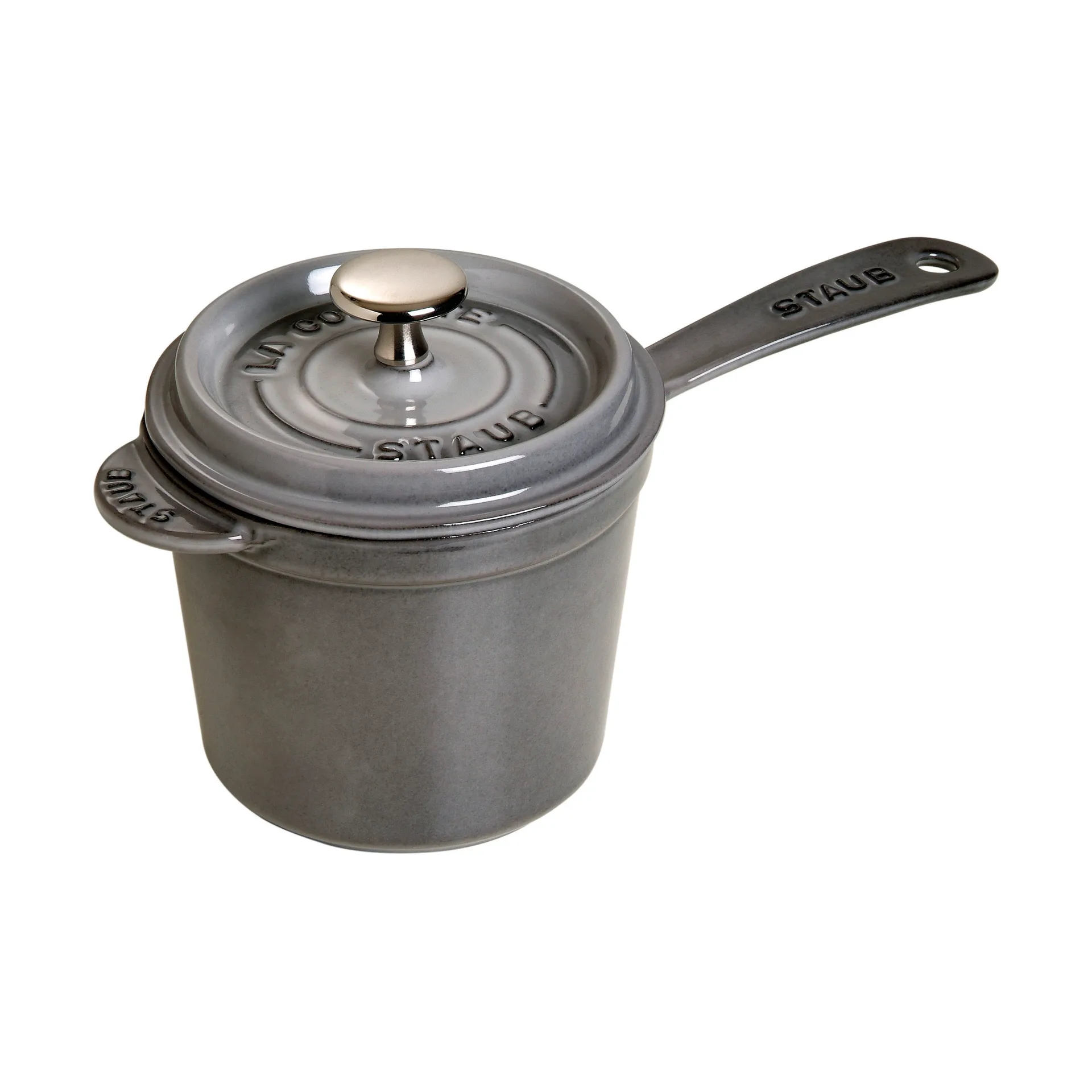 Staub La Cocotte Topf hoch Grafitgrau, 1,2 L STAUB