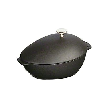 Staub Muscheltopf aus Gusseisen 2 l - Schwarz - STAUB