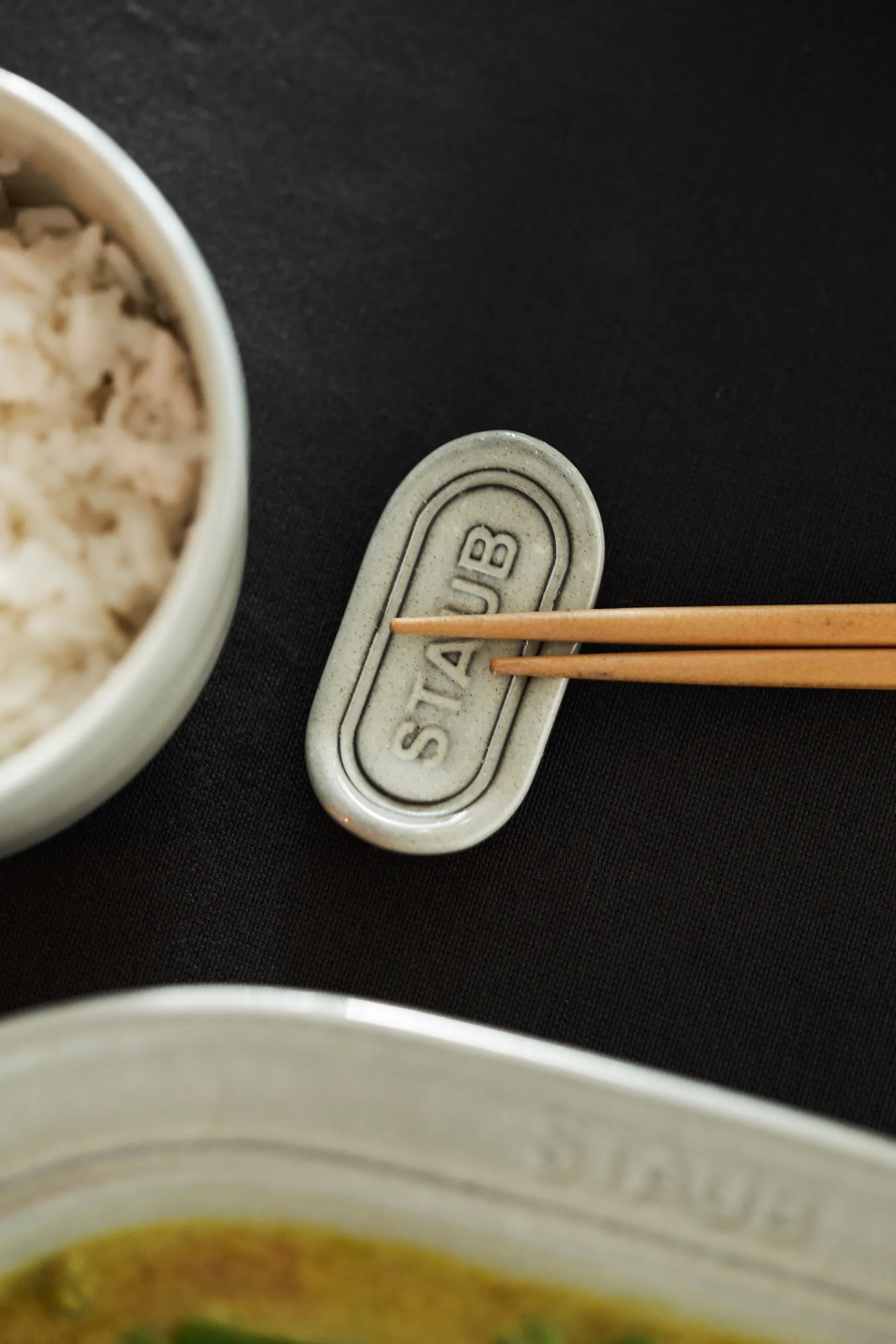 Staub New White Truffle Besteckhalter 4er Pack, 6cm STAUB