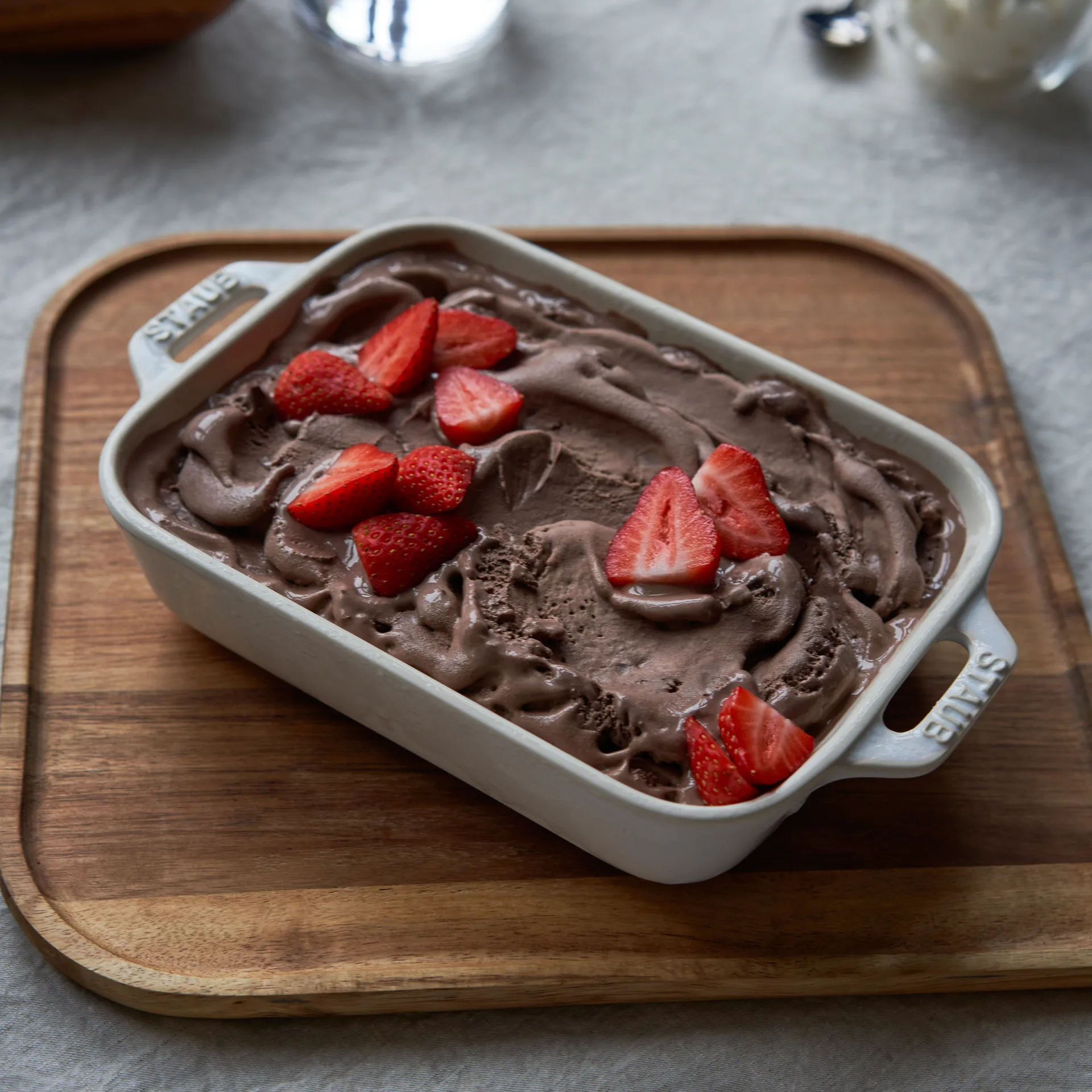 Staub Ofenform 3 Teile, Ivory white STAUB