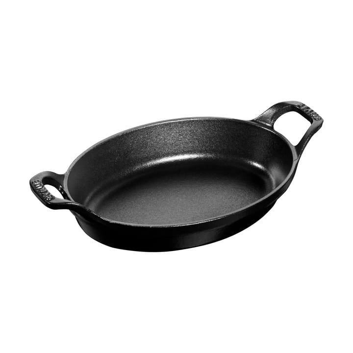Staub ovaler Gusseisen-Backform 21 cm - Schwarz - STAUB