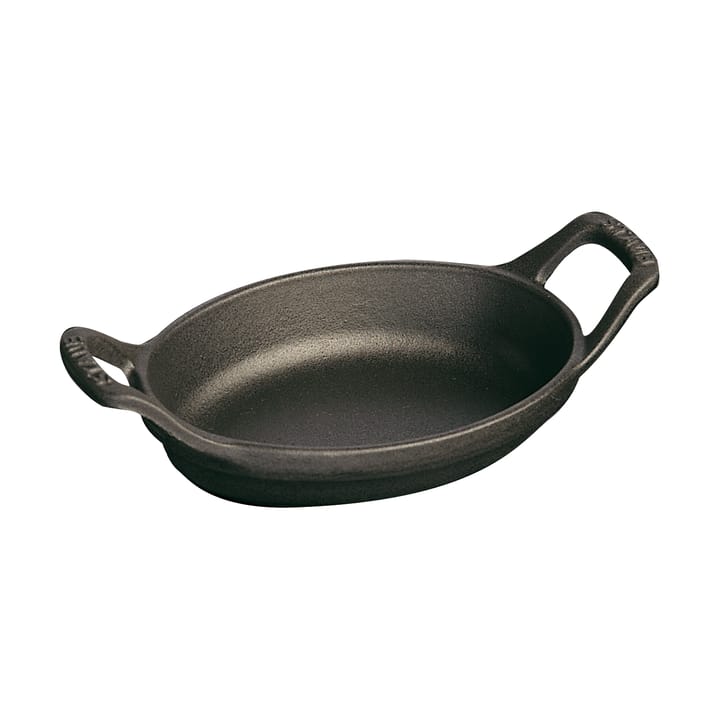 Staub ovaler Gusseisen-Backform 21 cm - Schwarz - STAUB