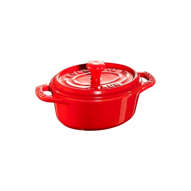 Staub ovaler Minitopf 0,2 l - Rot - STAUB