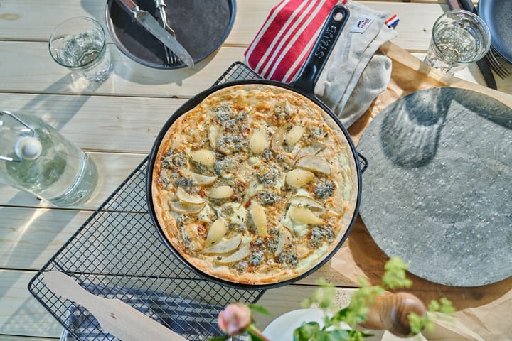 Staub Pfannkuchenpfanne Eisengriff Ø30 cm, Schwarz STAUB