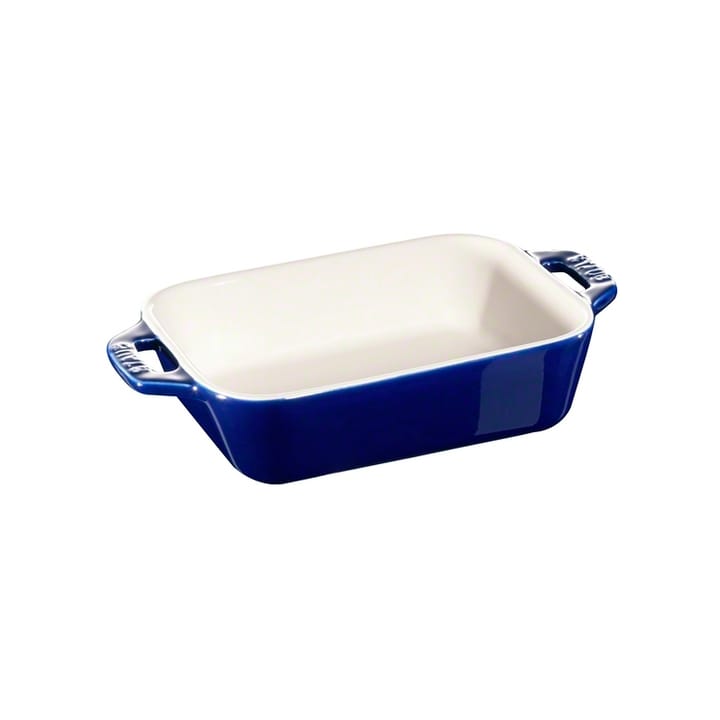 Staub rechteckige Ofenform 14x11 cm - Blau - STAUB