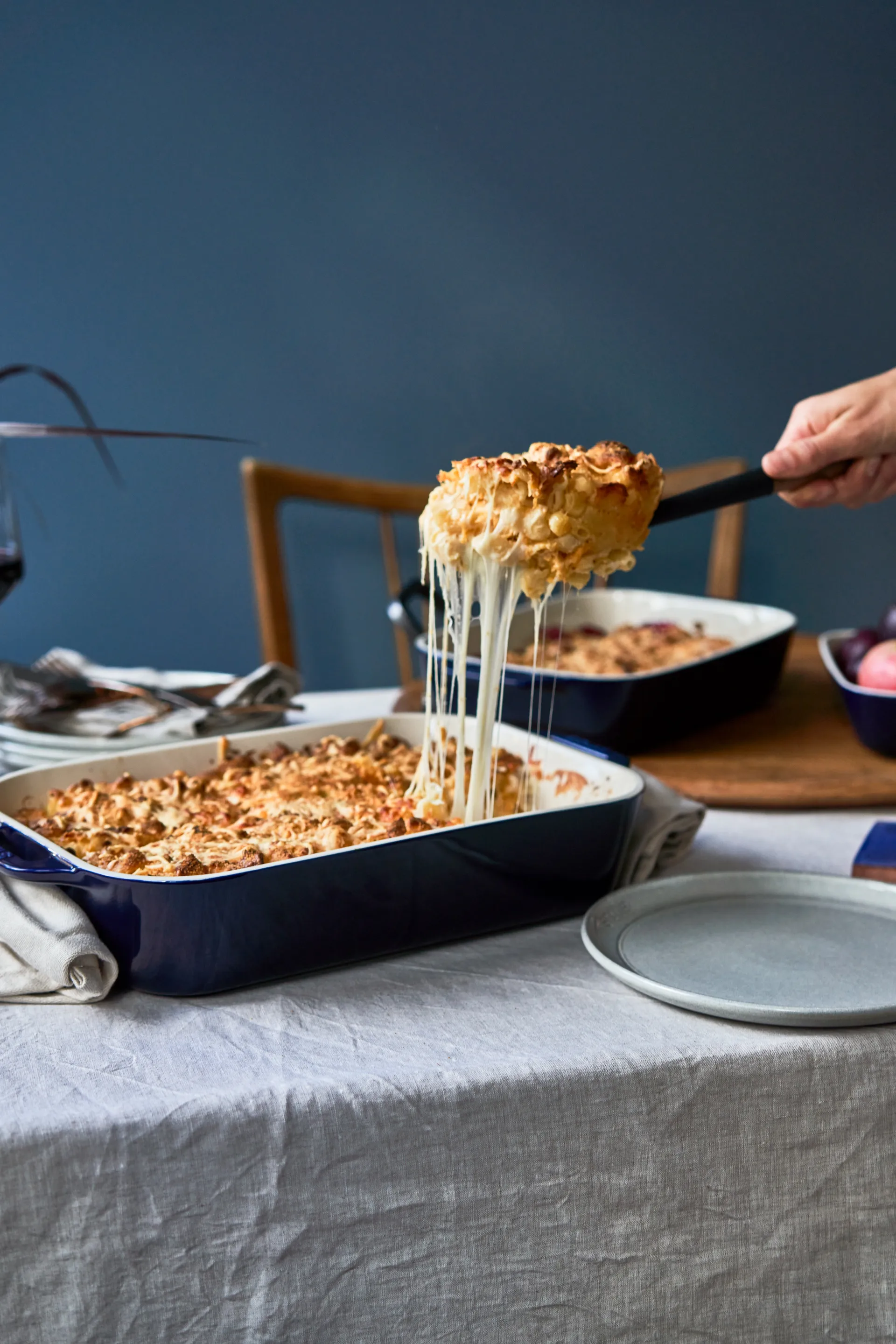 Staub rechteckige Ofenform 34 x 24cm, Blau STAUB