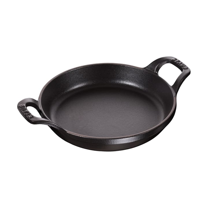 Staub runde Ofenform Gusseisen Ø12 cm - Schwarz - STAUB