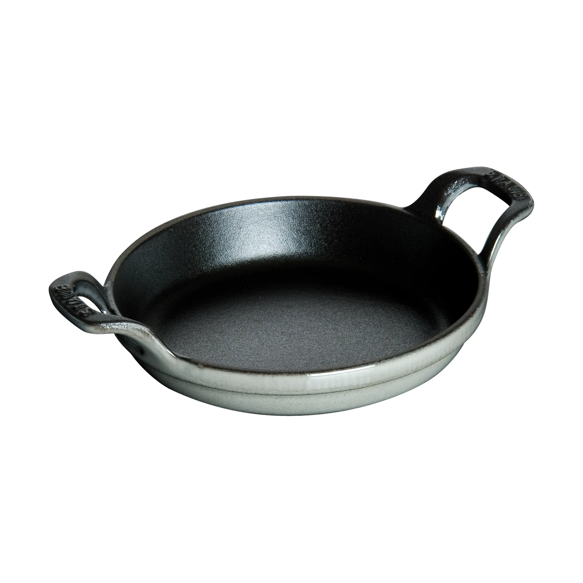 Staub runde Ofenform Gusseisen Ø20 cm, Grafitgrau STAUB