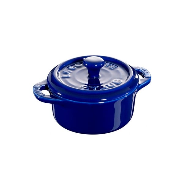 Staub runder Minitopf 0,2 l - Blau - STAUB