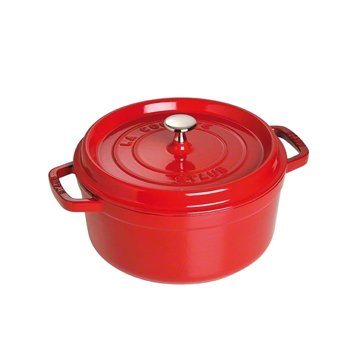 Staub runder Topf aus Gusseisen 5,2 l - Rot - STAUB