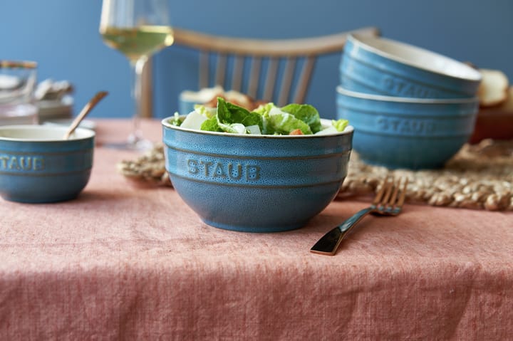 Staub Schalenset Ø14cm 4er Pack, Antik türkis STAUB