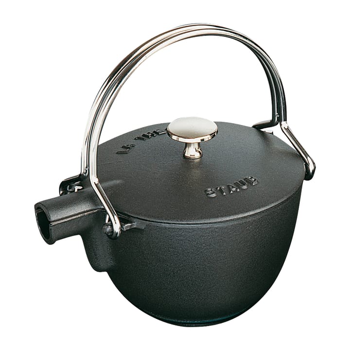 Staub Teekanne rund 1,15 L - Schwarz - STAUB