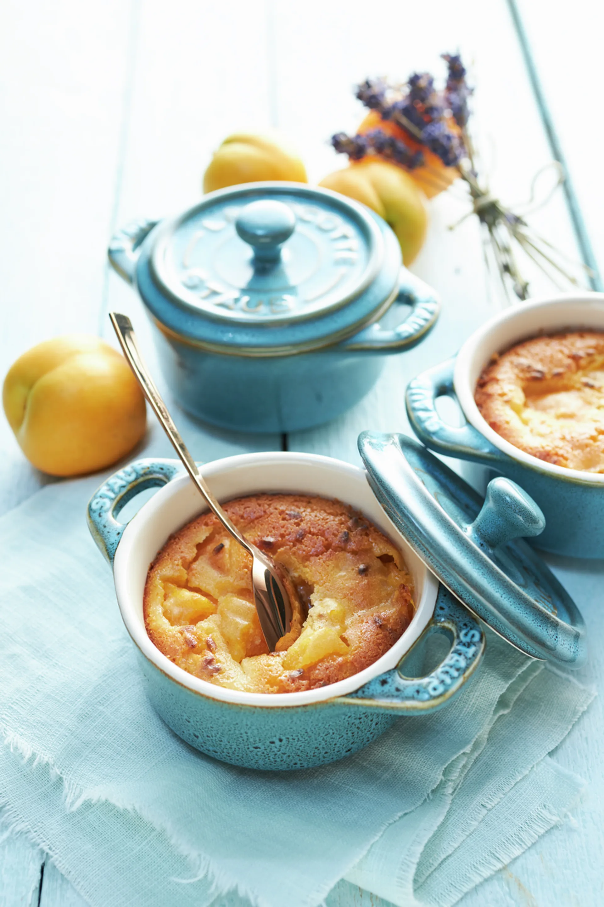 Staub Topfset mini Ø10cm 4er Pack, Antik türkis STAUB