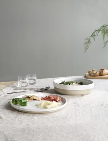 Agnes Servierplatte Ø 30 cm - Sand-Weiß - Stelton