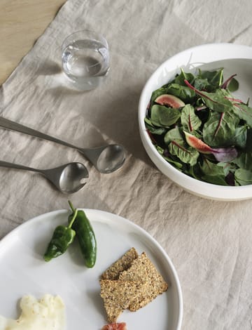 Agnes Servierplatte Ø 30 cm - Sand-Weiß - Stelton
