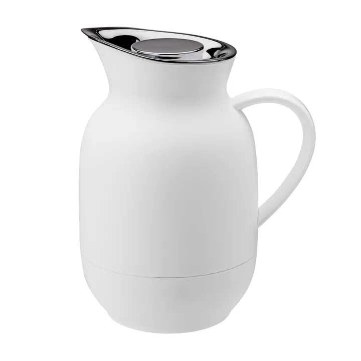 Amphora Thermoskanne für Kaffee 1 L - Soft white - Stelton