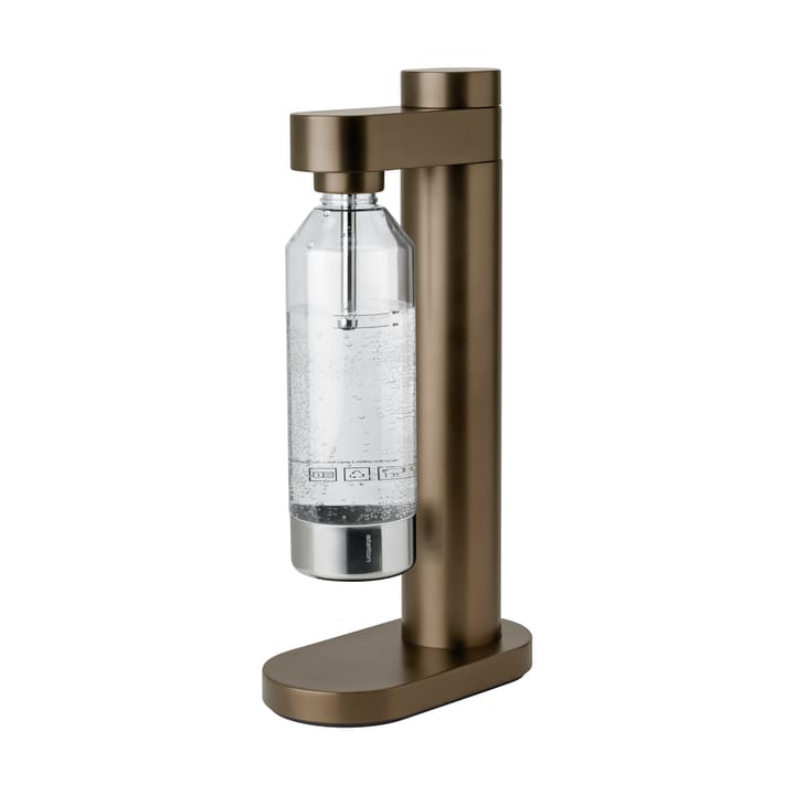 Brus Wassersprudler - Dark brown metallic - Stelton