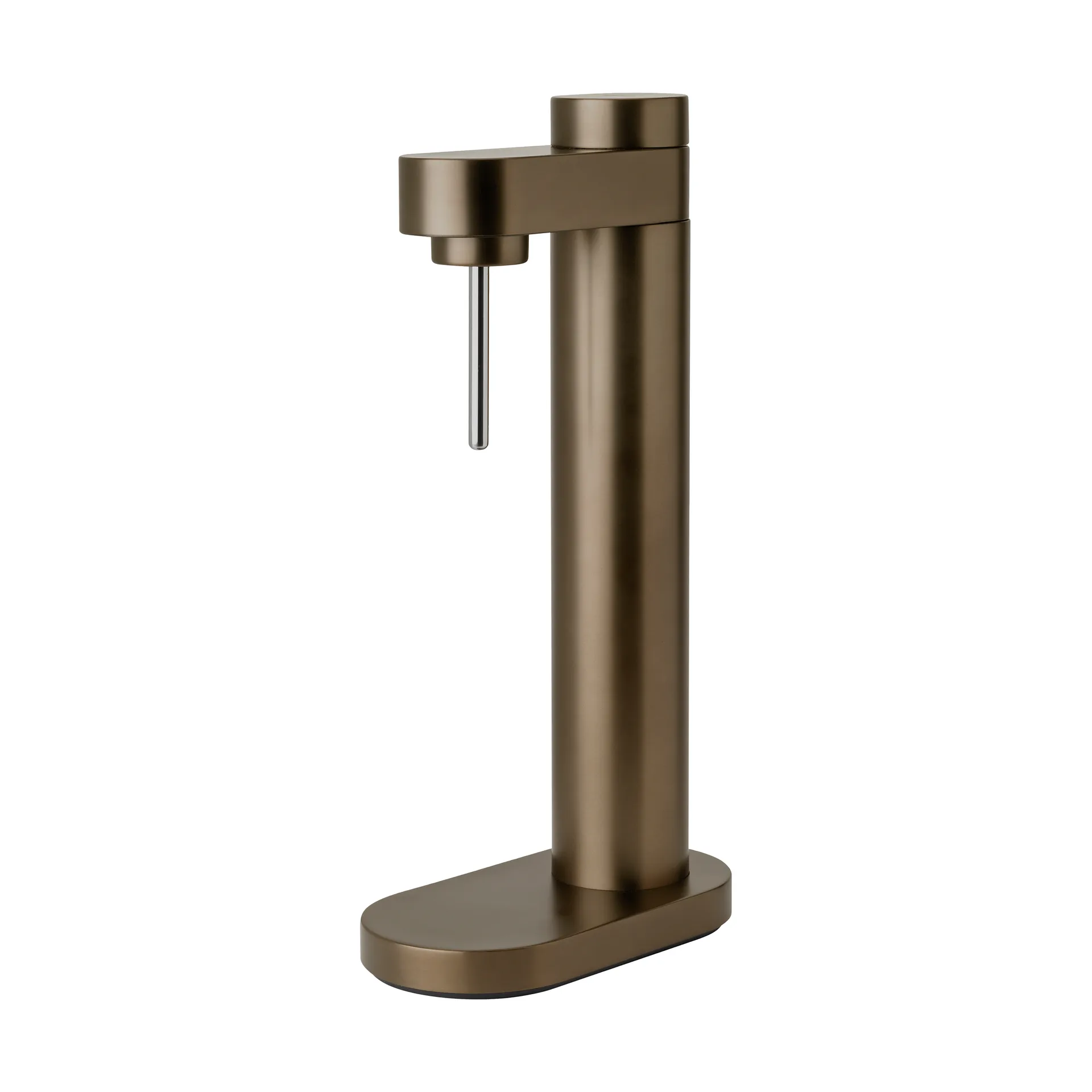 Brus Wassersprudler, Dark brown metallic Stelton