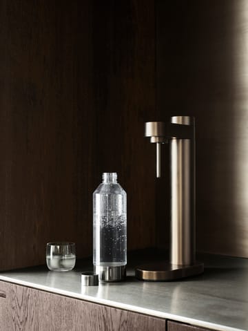 Brus Wassersprudler - Dark brown metallic - Stelton