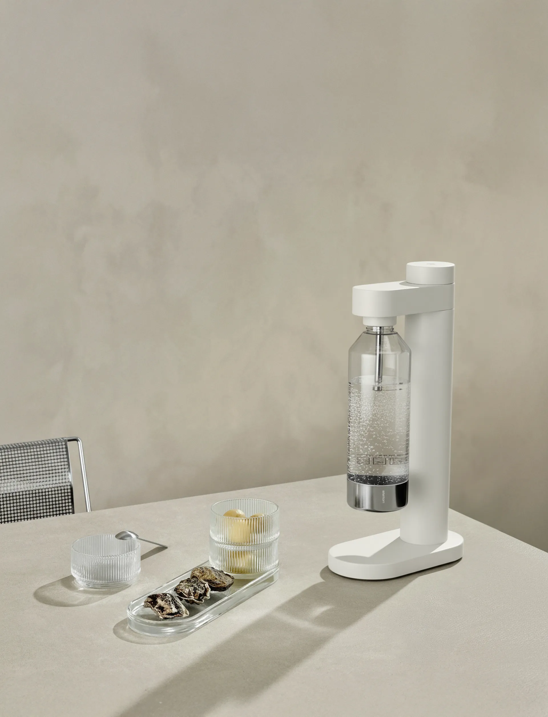 Brus Wassersprudler, Soft white Stelton