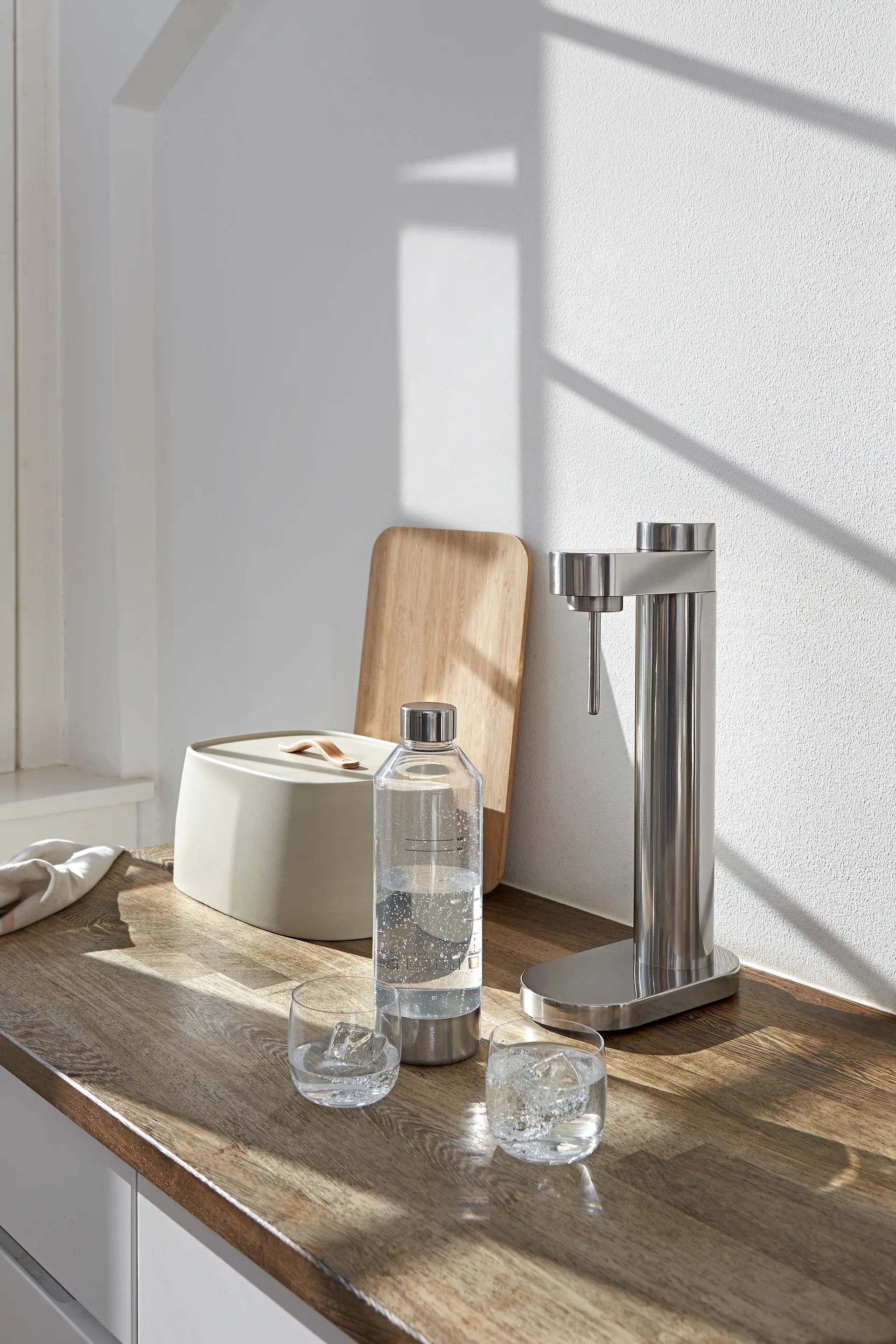 Brus Wassersprudler, Steel Stelton