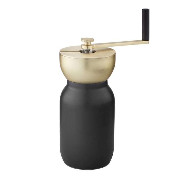 Collar Kaffeemühle, Schwarz-Messing Stelton