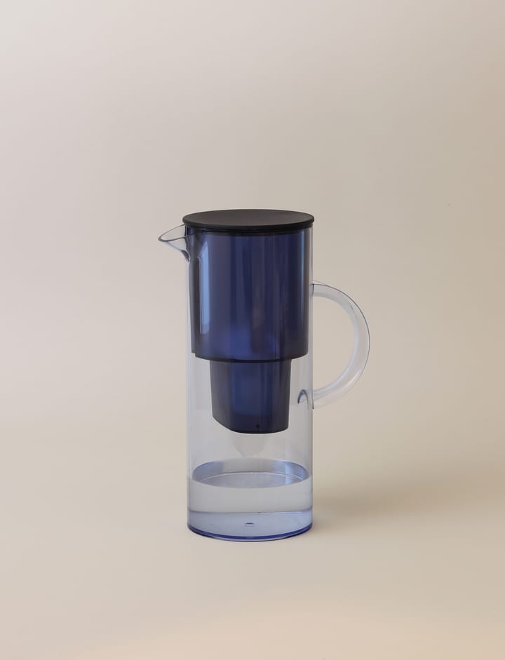 EM77 Kanne mit Wasserfilter 2 L, Blue Stelton