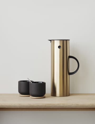 EM77 Stelton Isolierkanne 1 l - Brushed brass - Stelton