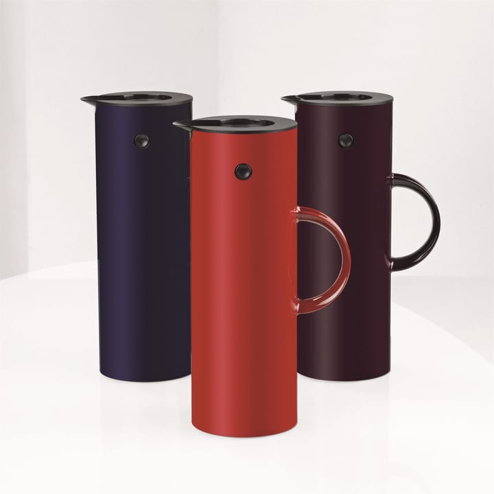 EM77 Stelton Isolierkanne 1 l - Rot hochglanz - Stelton