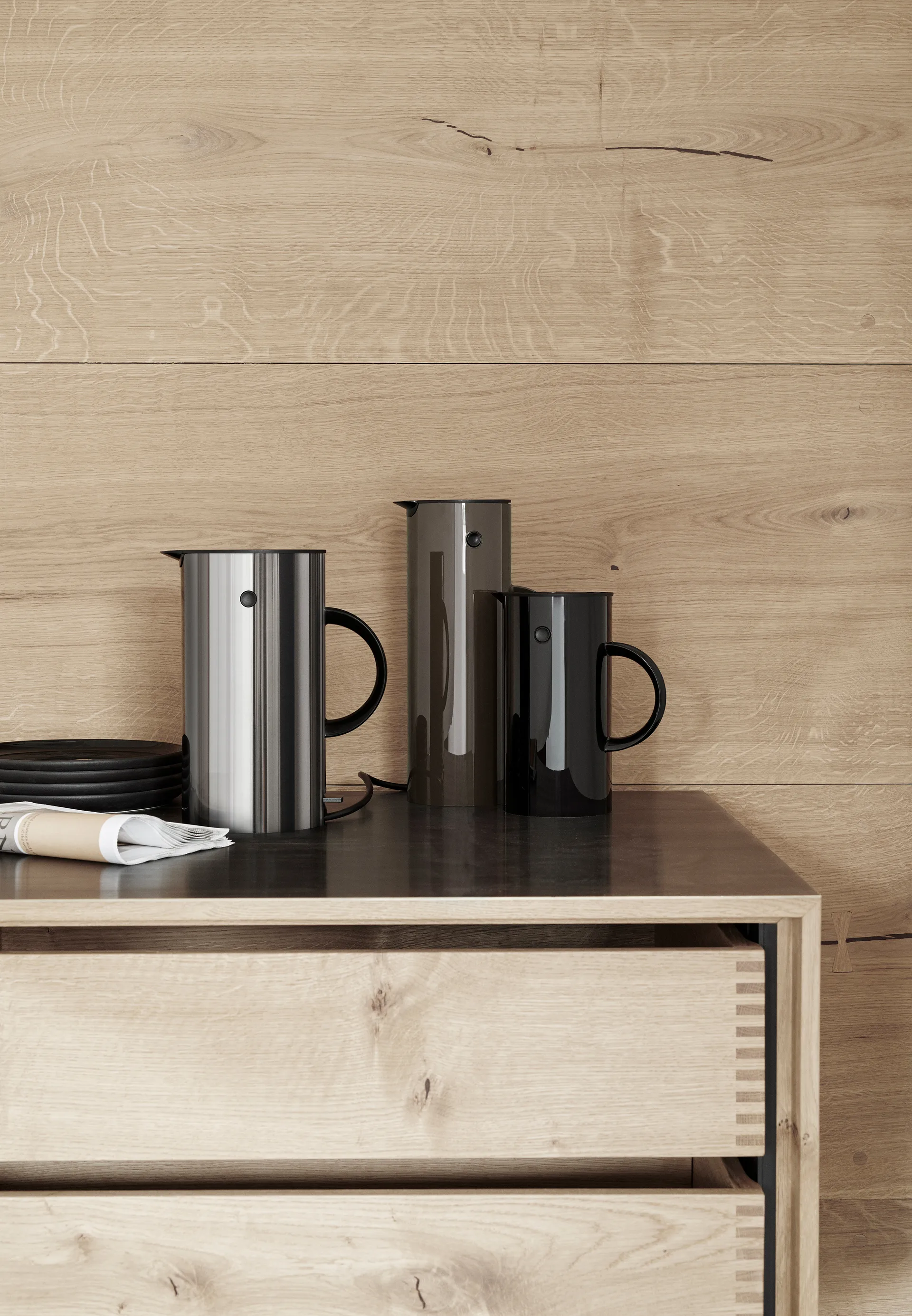 EM77 Wasserkocher 1,5 l, Stahl Stelton