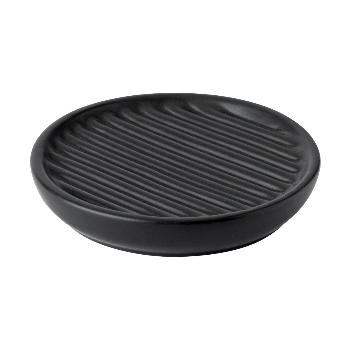 Stelton Fjord Seifenschale Ø11 cm Black