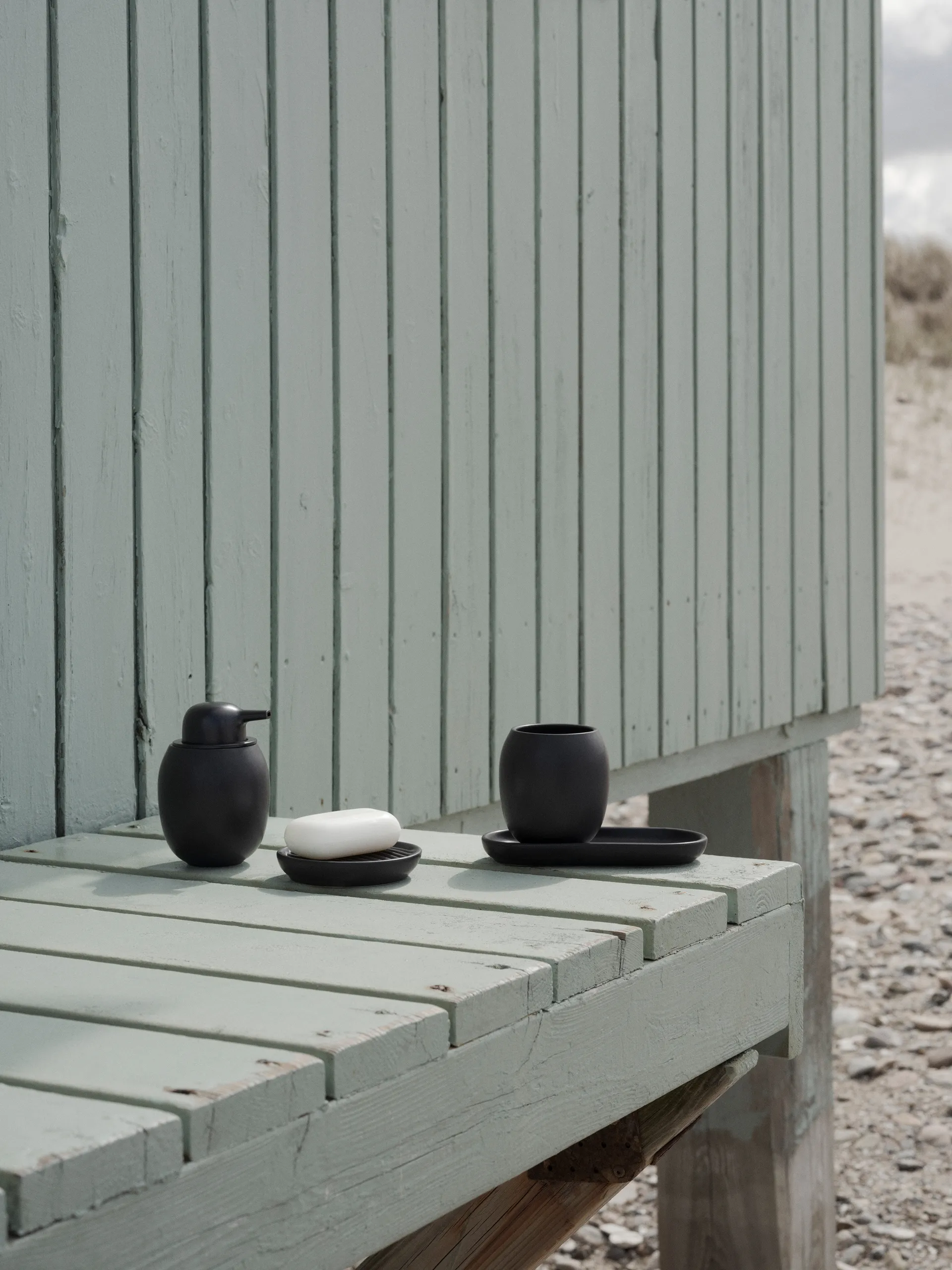 Fjord Zahnbürstenbecher, Black Stelton