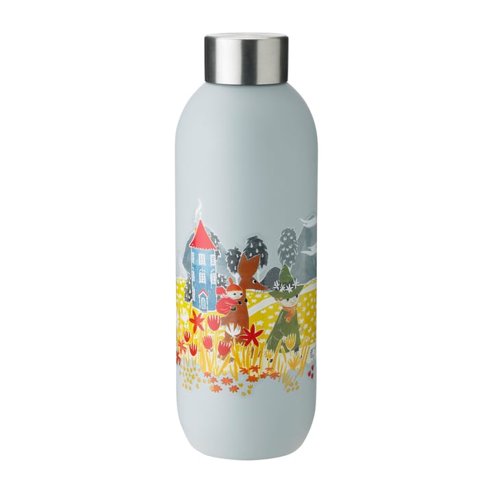 Keep Cool Mumin Flasche 0,75 l - Soft sky - Stelton