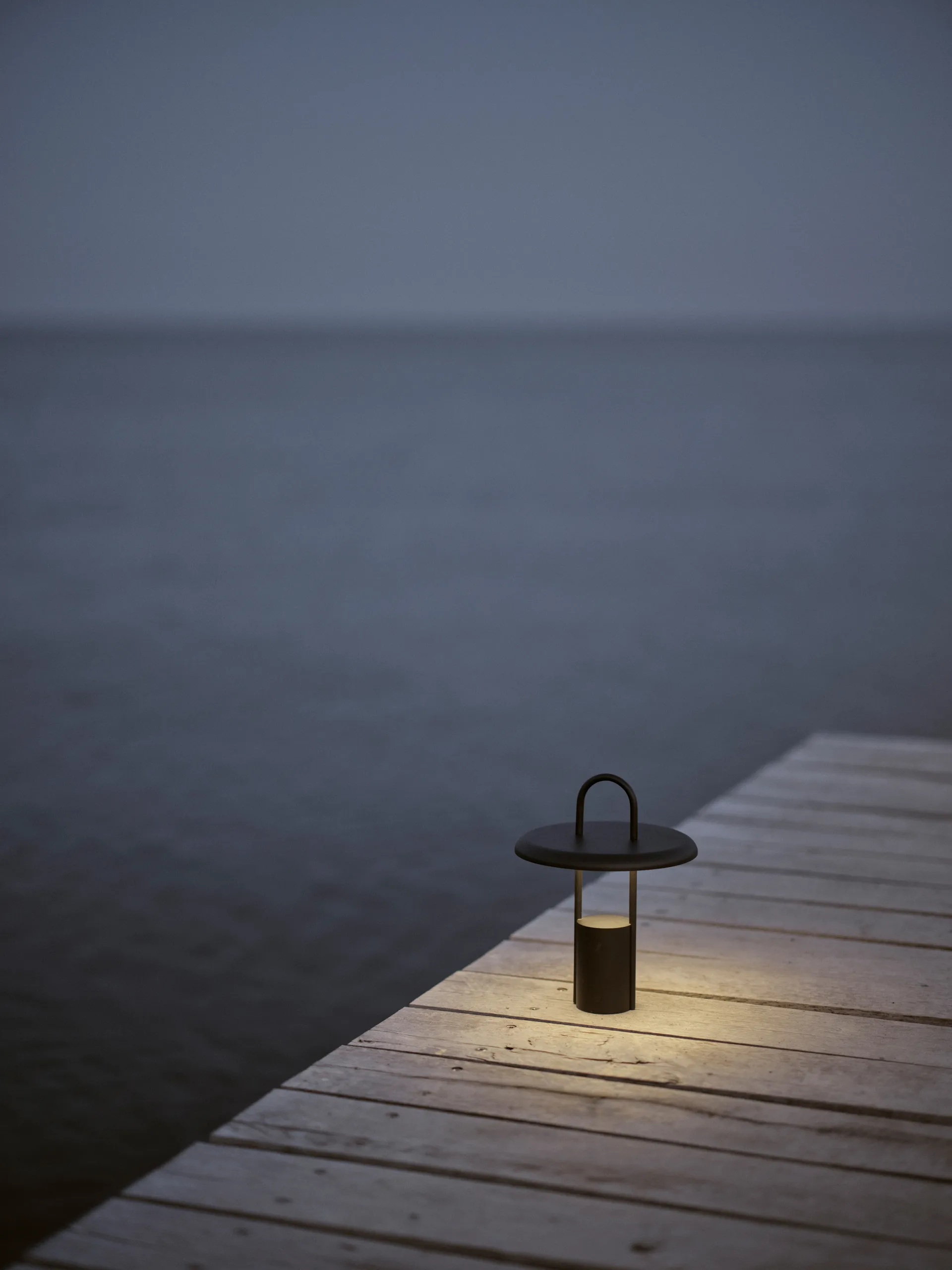 Pier LED-Leuchte portabel 25cm, Black Stelton