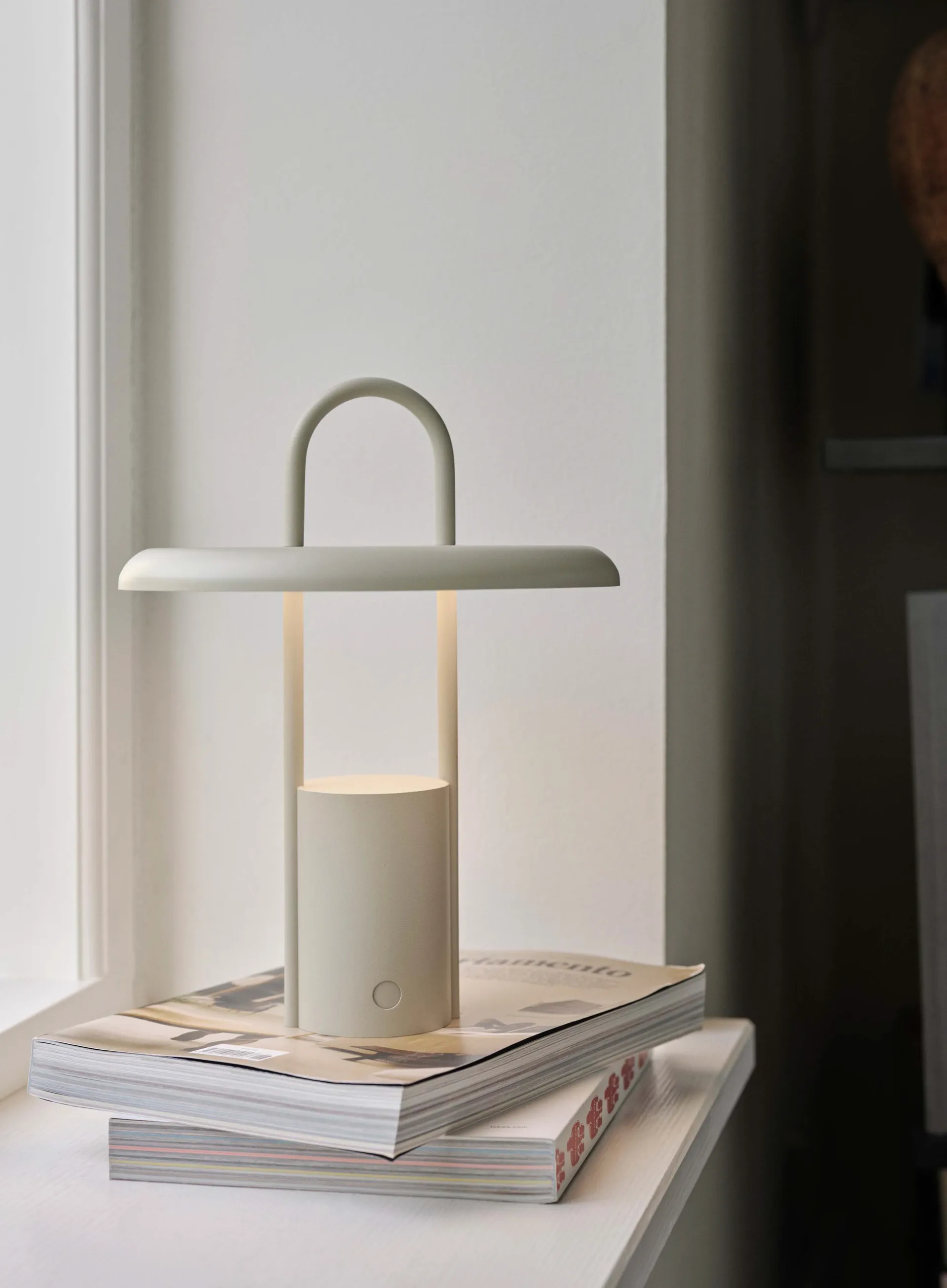 Pier LED-Leuchte portabel 25cm, Sand Stelton