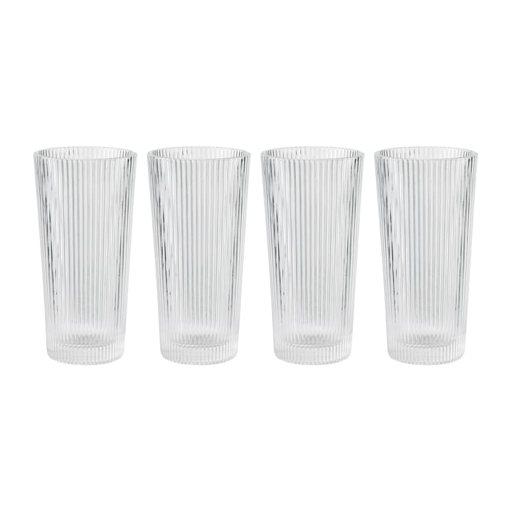 Pilastro long drink Glas 30cl 4er Pack - Clear - Stelton
